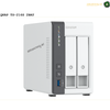 QNAP TS-216G Front View NAS | TS-216G. QNAP TS-216G 2BAY NAS server on a white background with 'amasouq.ae' branding.