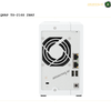 QNAP TS-216G Rear View NAS | TS-216G. QNAP TS-216G 2Bay storage device with a fan on a white background