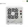 QNAP TS-364-8G Rear View NAS | TS-364-8G. Back view of a QNAP TS-364 NAS device with cooling fan and ports on a white background.
