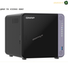 QNAP TS-432X-4G Front View NAS | TS-432X-4G.QNAP NAS device with 'amasouq.ae' branding on a white background