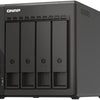 QNAP TS-453E-8G 4-Bay Desktop NAS | TS-453E-8G. QNAP network storage device with four bays on a white background