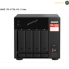QNAP TS-473A-8G 4-Bay NAS | TS-473A-8G.QNAP TS-473A-8G 4-bay NAS device on a white background