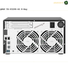 QNAP TS-832PX-4G Rear View NAS | TS-832PX-4G. Back view of a QNAP TS-832PX-4G 8-Bay NAS with two fans on a white background.