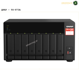 QNAP TS-873A-8G 8-Bay NAS | TS-873A-8G. QNAP TS-873A network storage device on a white background