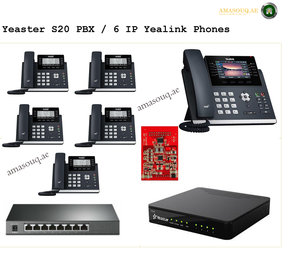 Yeaster O2 Model Yeaster - PBX S20 / 6 Big Display / o2 module – YOUR ONLINE TECH STORE