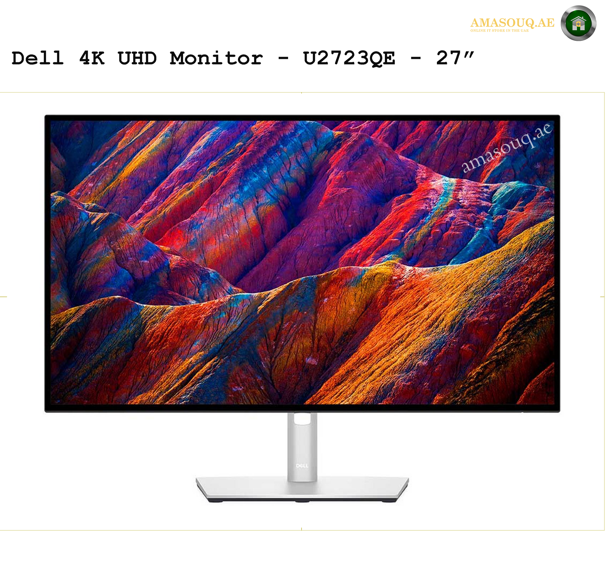 Dell Monitor - U2723QE - 27" | AMASOUQ.AE 2