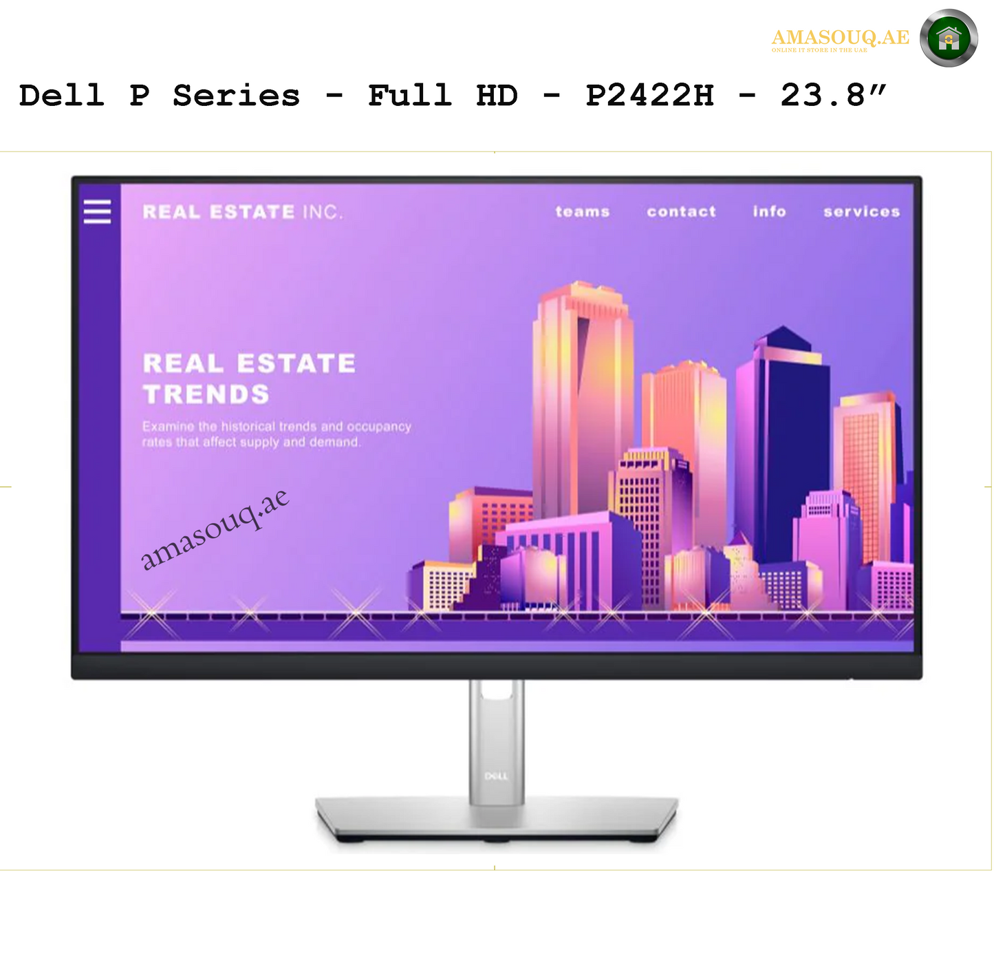Dell Monitors P SERIES -  P2422H | AMASOUQ.AE 2