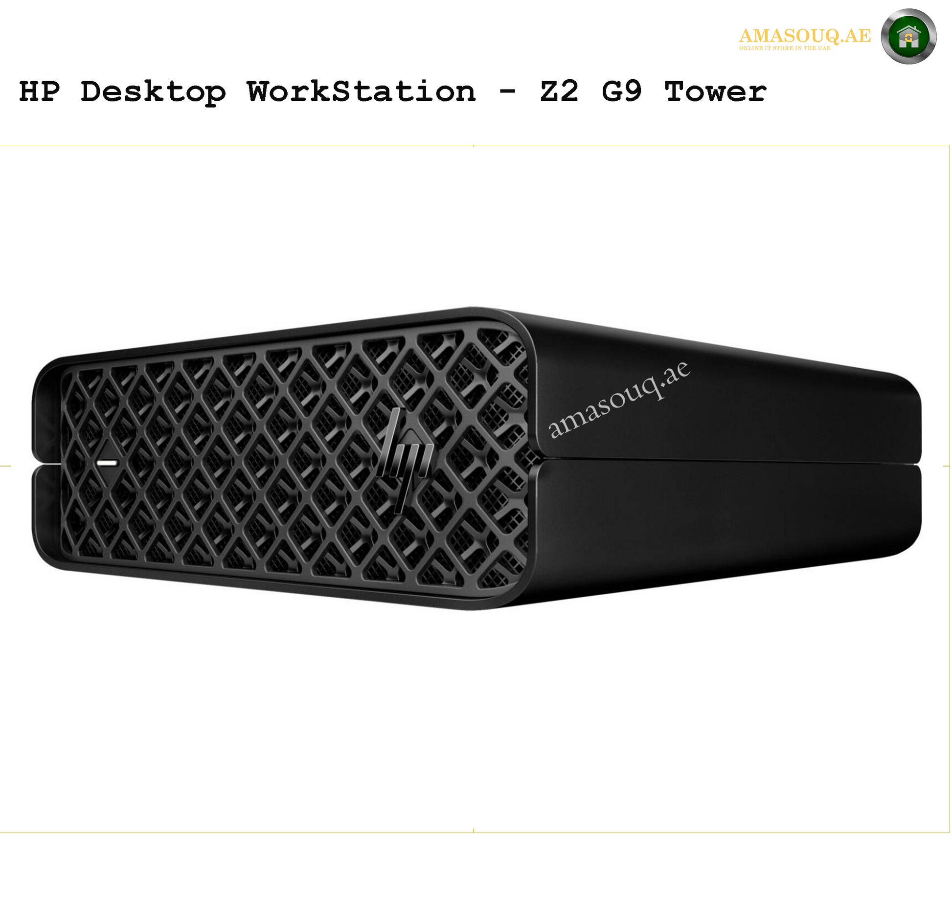 HP Z2 G9 Workstation - Mini - W11Pro | Amasouq.ae side view 2 