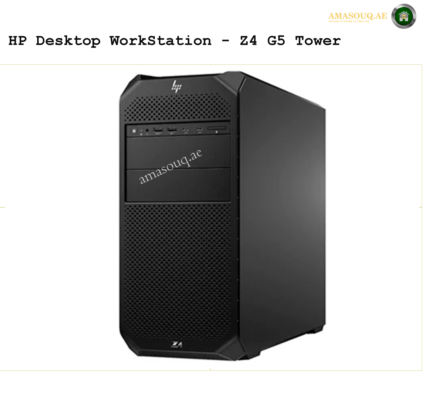 HP Z4 G5 Workstation - Tower  | AMASOUQ.AE SIDE VIEW 1