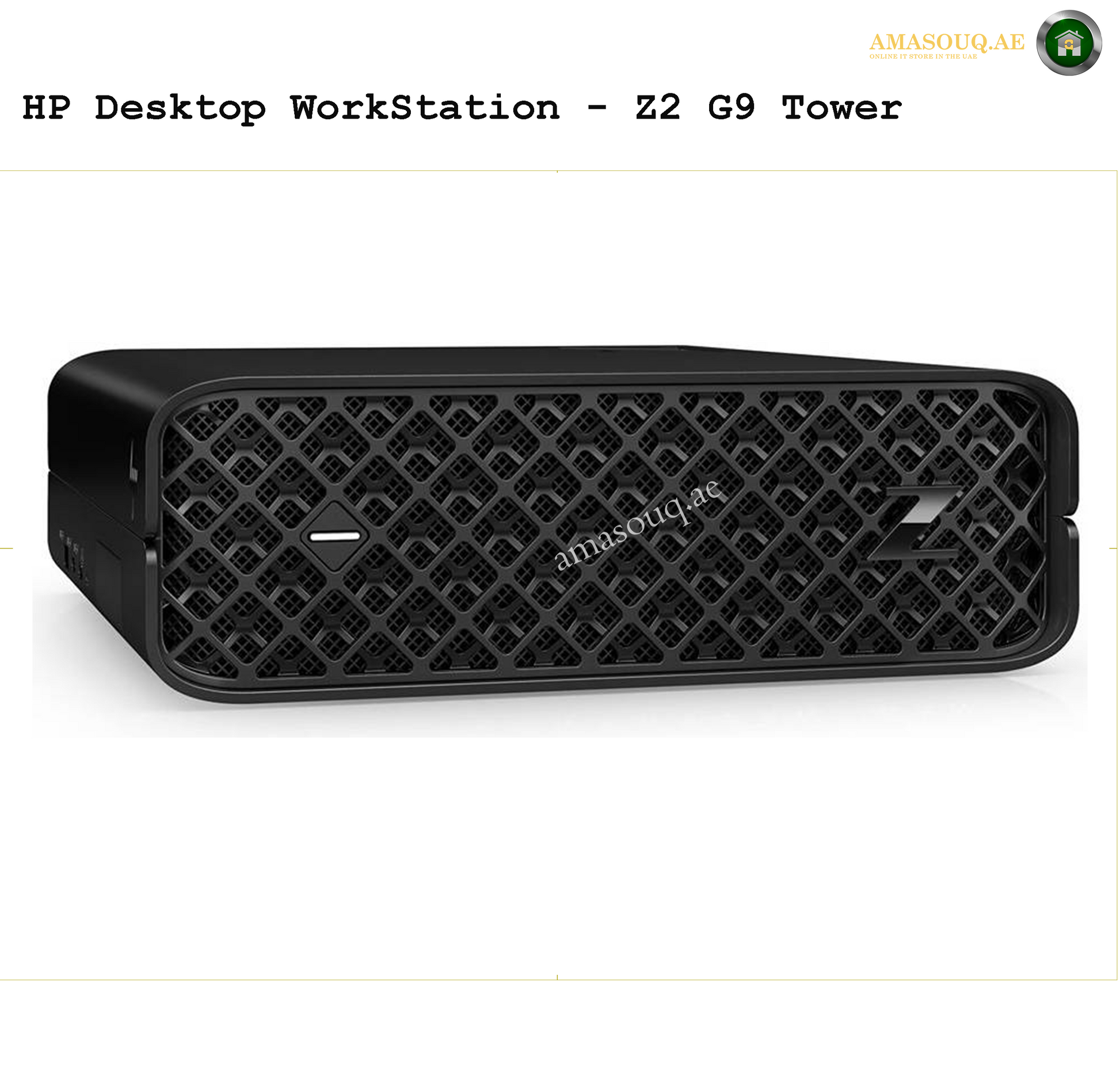 HP Z2 G9 Workstation - Mini - W11Pro | Amasouq.ae side view