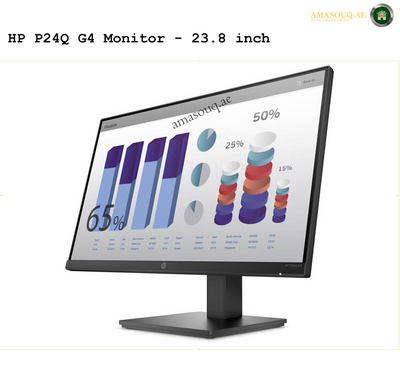HP P24Q G4 - 23.8" | AMASOUQ.AE  SIDE VIEW