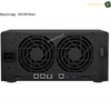 Synology DS1823xs+ 8-Bay NAS with Eight Drive Bays for Scalable Storage | DS1823xs+. Back view of a Synology DS1823xs+ NAS device with fans and ports.