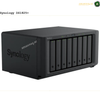 Synology DS1825+ 8-Bay NAS with Eight Drive Bays for Scalable Storage | DS1825+. Black Synology DS1825+ NAS device on a white background