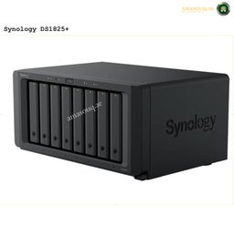 Synology DiskStation DS1825+ 8-Bay NAS Front View | DS1825+. Synology DS1825+ NAS device on a white background