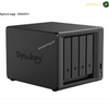 Synology DiskStation DS425+ 4-Bay Network Attached Storage Front View | DS425+. Black Synology DS425+ NAS device on a white background