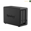 Synology DiskStation DS725+ 2-Bay Desktop NAS Front View | DS725+.Black Synology NAS device on a white background