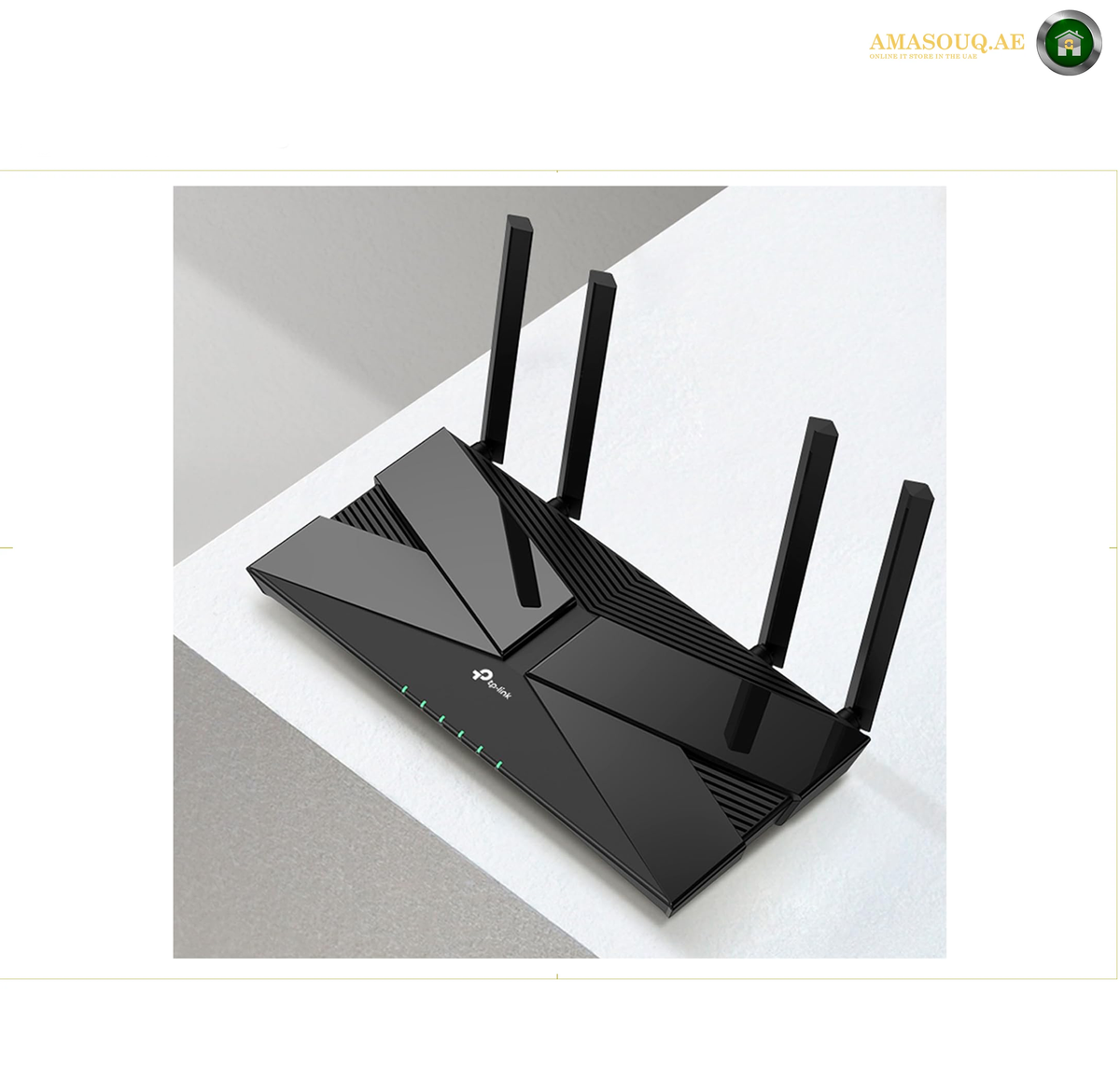 TP-Link Archer AX23 Wi-Fi 6 Router with One Gigabit WAN and Four Gigabit LAN Ports | AX23