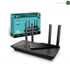 TP-Link Archer AX55 Black AX3000 Wi-Fi 6 Router Front View