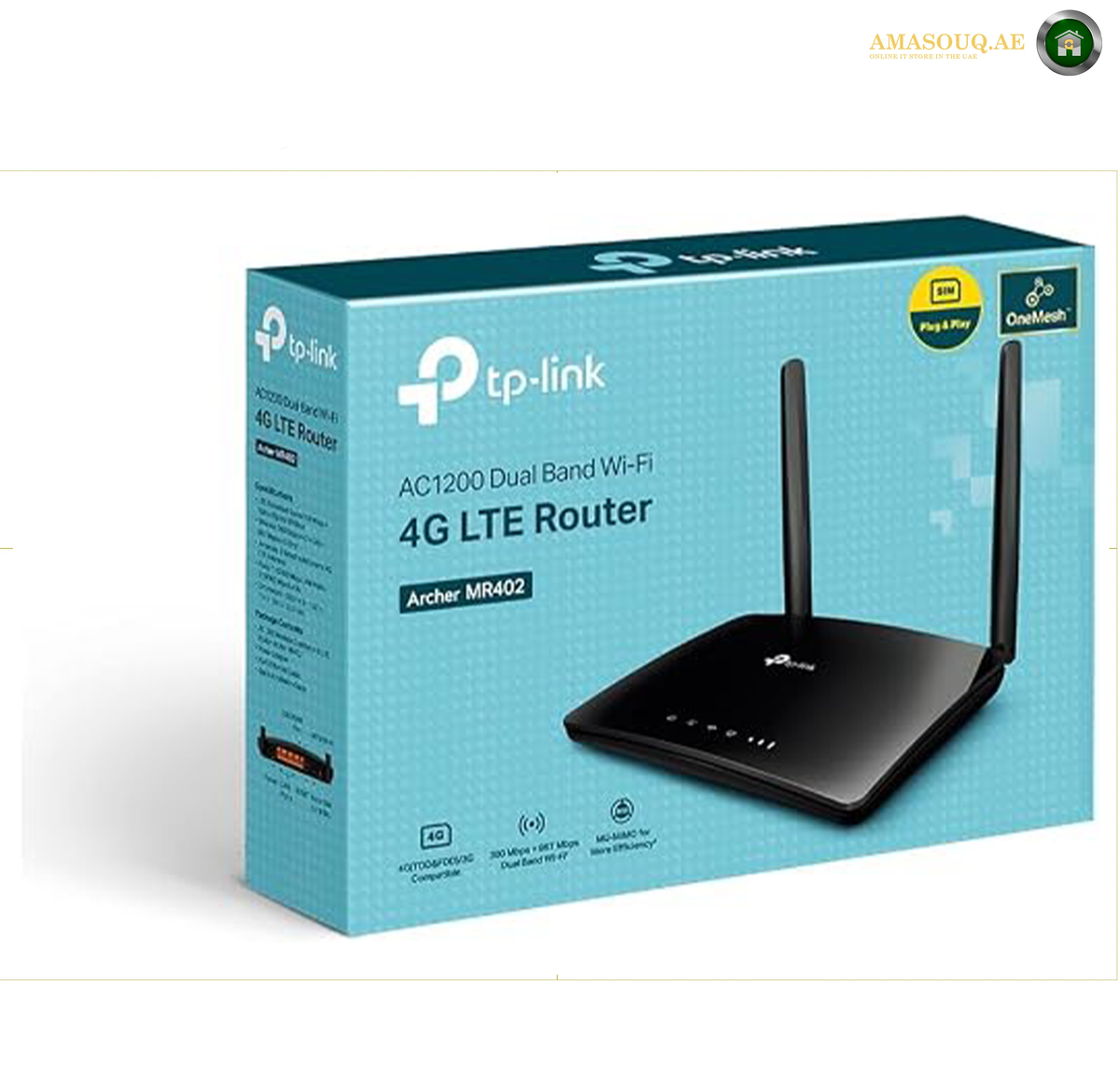 TP-Link Archer MR402 Router with Four Ethernet Ports