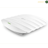 TP-Link EAP223 MU-MIMO wireless access point for multiple compatible devices. A slim all-in-one computer monitor shown from a side profile view, featuring a dark gray screen bezel and a light gray angled stand, set against a plain white background.