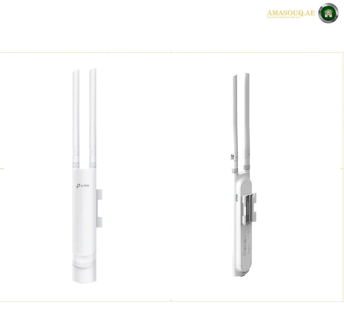 with 2.4GHz and 5GHz connectivity