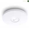 TP-Link EAP653 UR ultra-range wireless access point designed for extended Wi-Fi coverageA white TP-Link wireless access point shown from a top-down angle against a white background. 