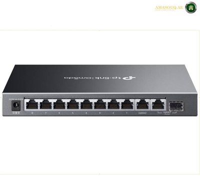 TP-Link ES210GMP | 8-Port Gigabit PoE+ Network Switch