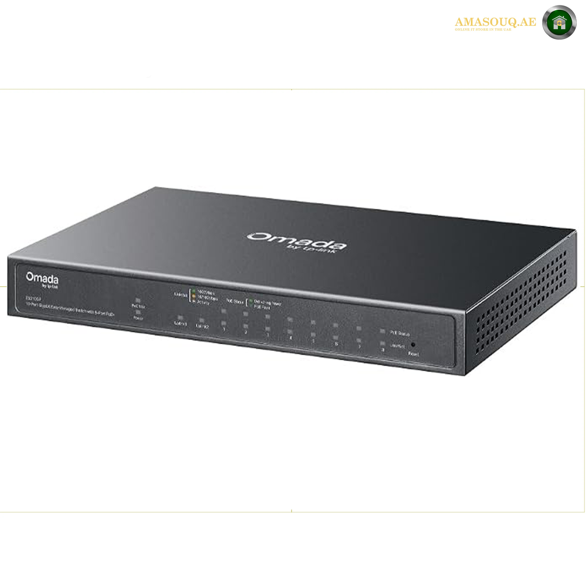 TP-Link ES210GP Switch with 8 Gigabit PoE+ Ports