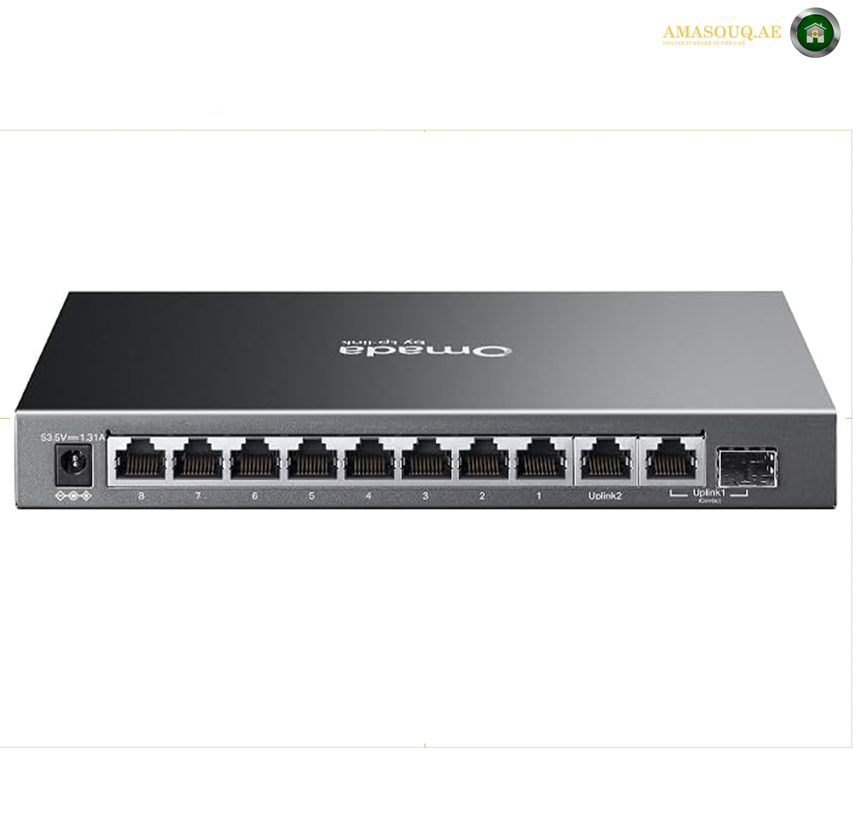 TP-Link Omada ES210GP Front View Gigabit Network Switch