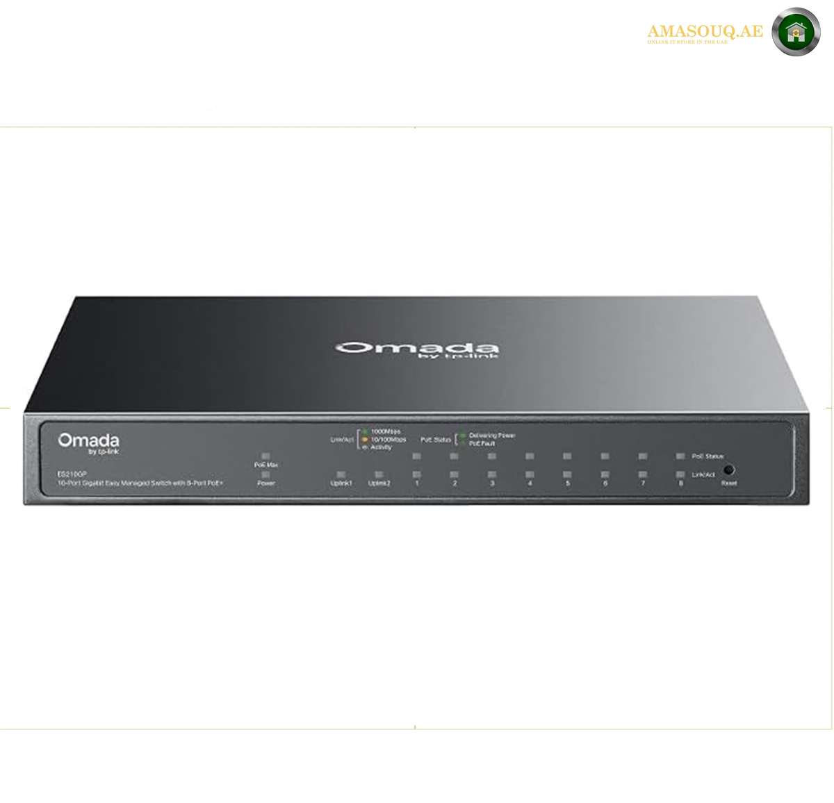 TP-Link Omada ES210GP 10-Port Gigabit Easy Managed Switch