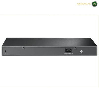 TP-Link SG2428P Front View with 24 Gigabit PoE+ Ports