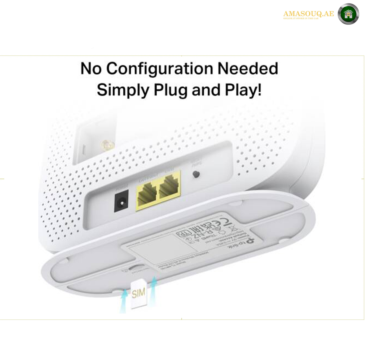 TP-Link TL-MR105 4G LTE Router with Download Speeds up to 150Mbps | TL-MR105