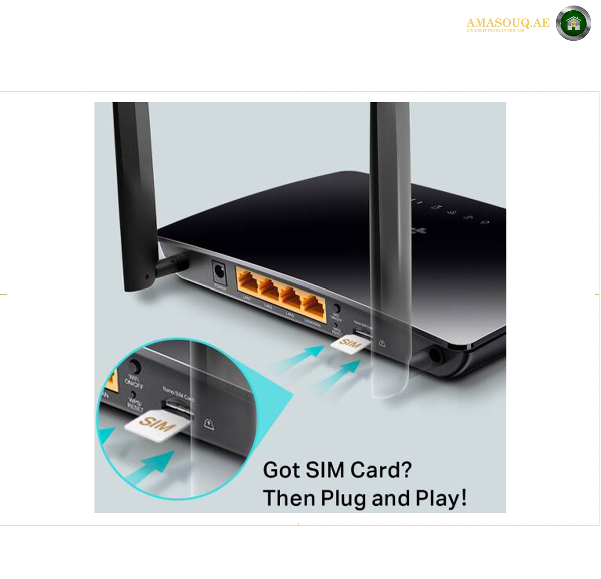 TP-Link TL-MR6400 Wireless N300 2.4GHz Wi-Fi Router | TL-MR6400
