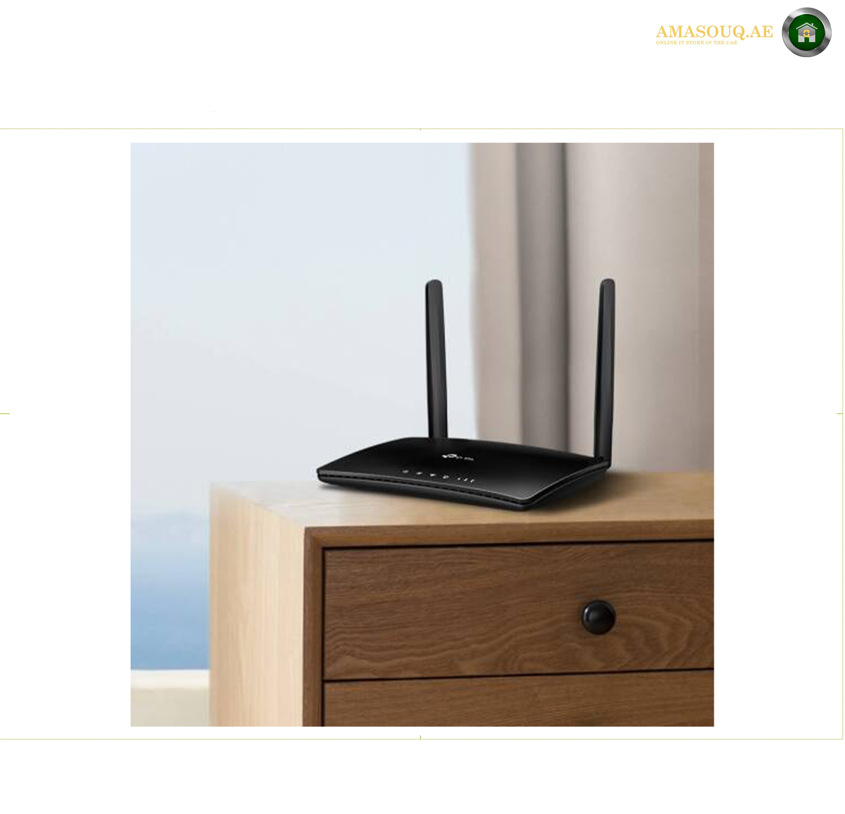 TP-Link TL-MR6400 Router with Three LAN Ports and One LAN WAN Port | TL-MR6400