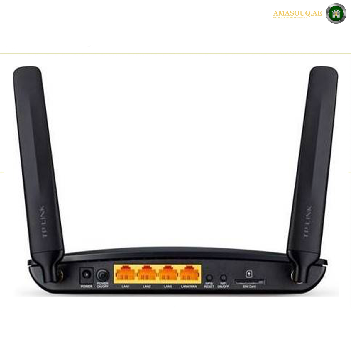 TP-Link TL-MR6400 4G LTE Router with Two Detachable External Antennas | TL-MR6400