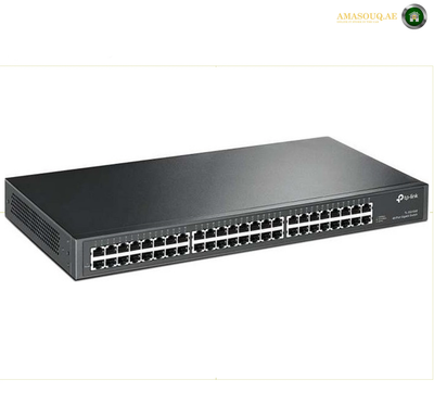 TP-Link TL-SG1048 Front View with 48 Gigabit Ports