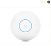 Ubiquiti Networks WiFi 6 Pro Dual-Band Access Point, WiFi 6, Up to 5373 Mb/s Total Throughput, 300+ Clients, 5 GHz (4x4 MIMO), 2.4 GHz (2x2 MIMO), Guest Isolation, White | U6-Pro