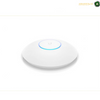 Ubiquiti Networks WiFi 6 Pro Dual-Band Access Point, WiFi 6, Up to 5373 Mb/s Total Throughput, 300+ Clients, 5 GHz (4x4 MIMO), 2.4 GHz (2x2 MIMO), Guest Isolation, White | U6-Pro