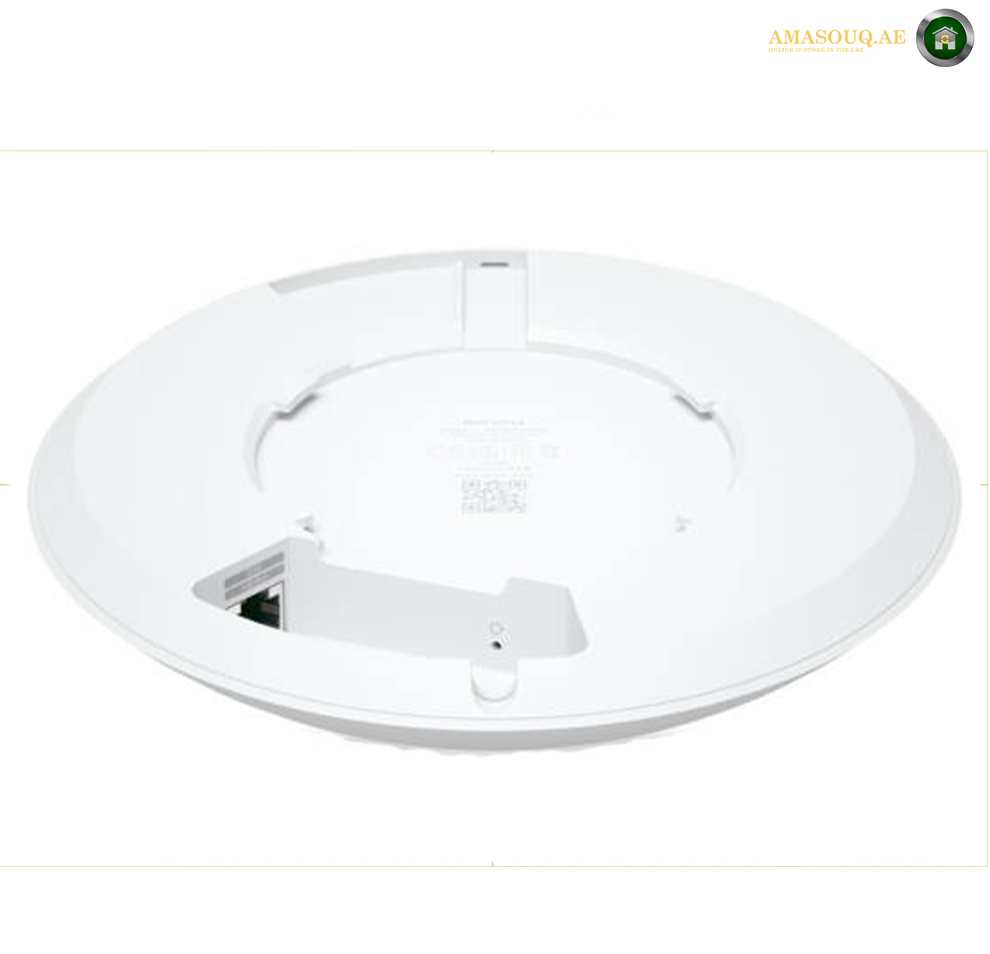 Ubiquiti U7 Long-Range Access Point, Up to WiFi 7 Standard, 5 Spatial Streams, 300+ Max Client Count, Up to 4.3 Gbps Data Rates, 2.5 GbE Uplink, White | U7-LR