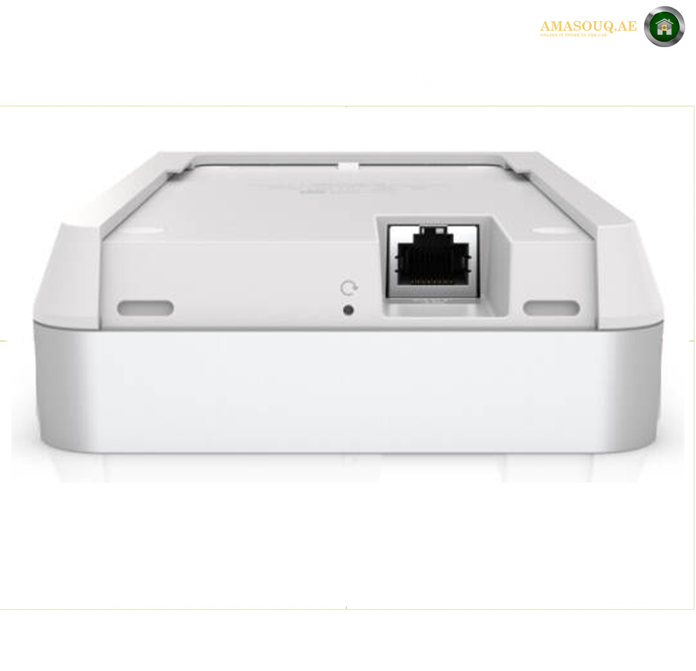 Ubiquiti U7 Pro Wall Access Point, WiFi 7 with 6 GHz Support, 6 Spatial Streams, Up to 5.7 Gbps Max Data Rate, 2 x 2 (DL/UL MU-MIMO) Feature, White | U7-Pro-Wall