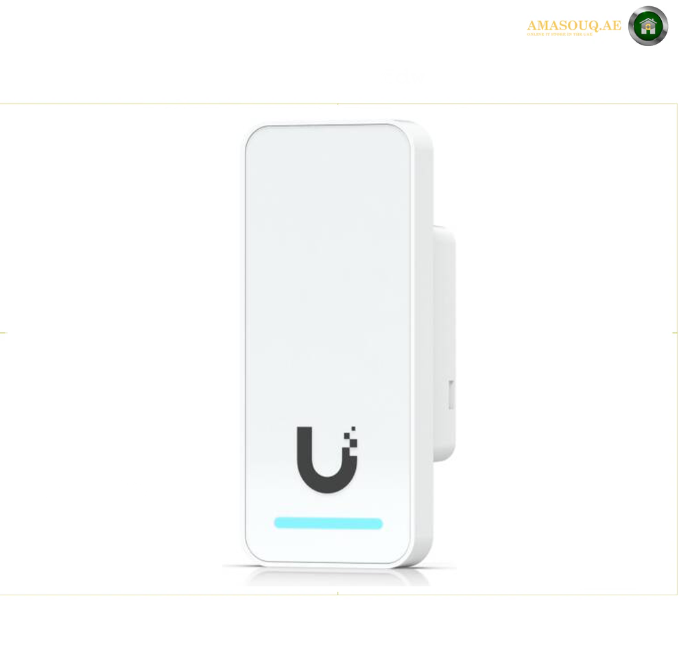 Ubiquiti G2 Starter Kit, Door Hub, G2 Reader, 10x Access Cards, PoE Passthrough, White & Blue LEDs, Polycarbonate & Glass Material, IP55 Weatherproofing, White | UA-G2-SK