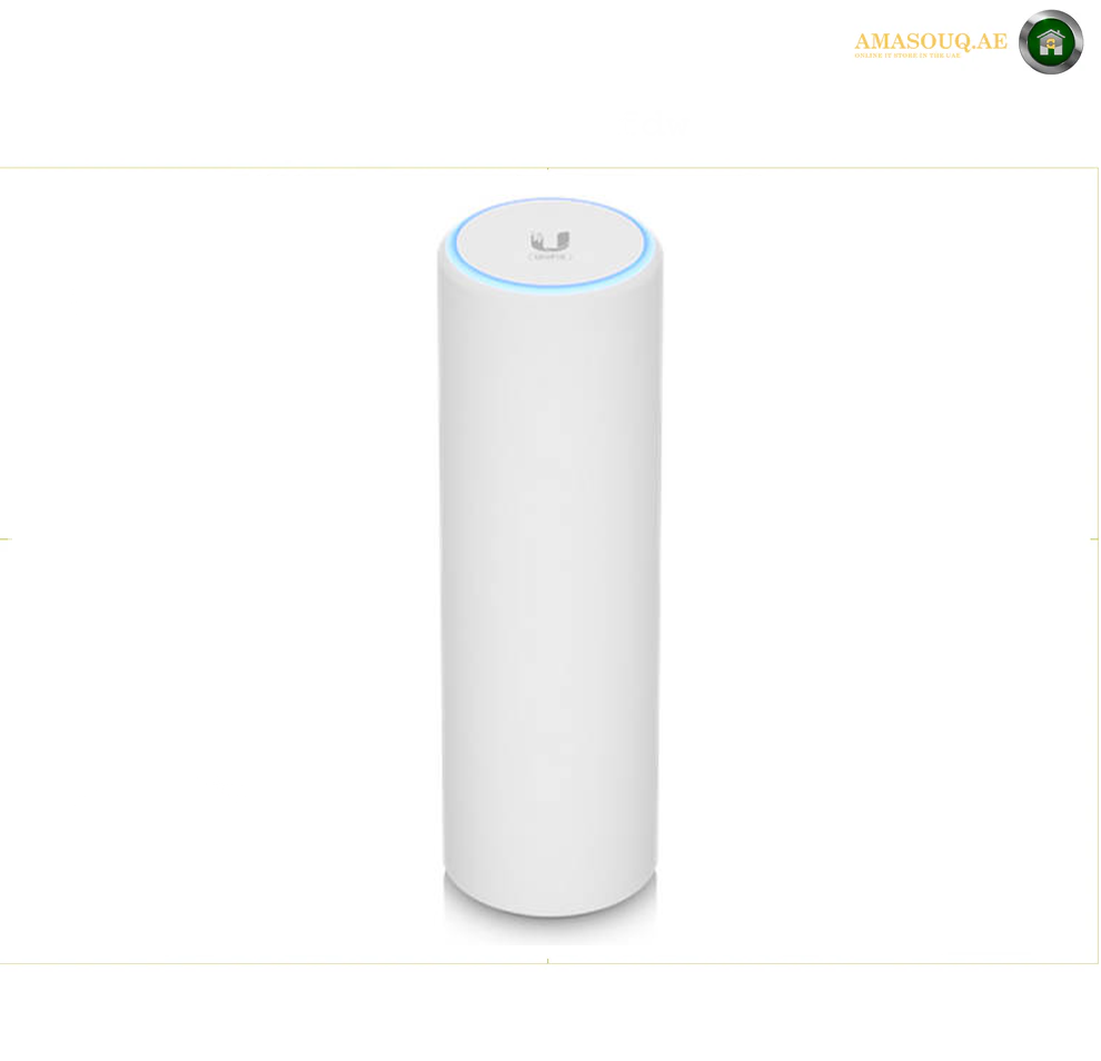 Ubiquiti UniFi U6-Mesh Networks Access Point, High Efficiency 4x4 MIMO with 160 MHz Bandwidth, Powered with 802.3af PoE, White | U6-MESH