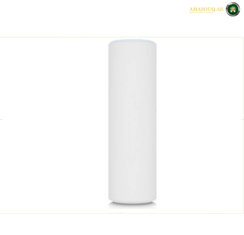 Ubiquiti UniFi U6-Mesh Networks Access Point, High Efficiency 4x4 MIMO with 160 MHz Bandwidth, Powered with 802.3af PoE, White | U6-MESH
