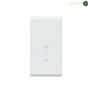 Ubiquiti Networks U6 Mesh Pro Access Point, Indoor and Outdoor WiFi 6 AP, 350+ Connected Device, 9W Power Consumption, Ethernet, GbE RJ45 Ports, White/Blue LEDs, White | U6-Mesh-Pro