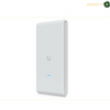 Ubiquiti Networks U6 Mesh Pro Access Point, Indoor and Outdoor WiFi 6 AP, 350+ Connected Device, 9W Power Consumption, Ethernet, GbE RJ45 Ports, White/Blue LEDs, White | U6-Mesh-Pro