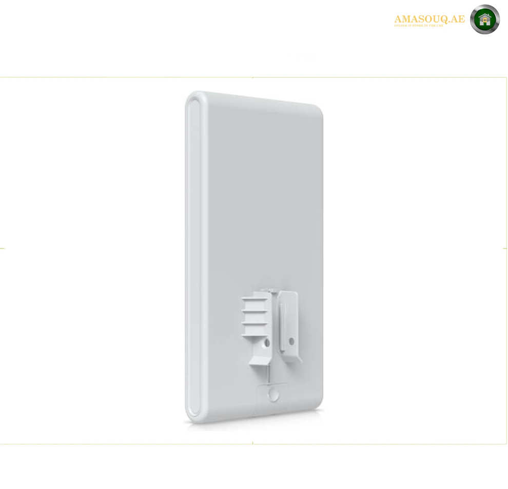 Ubiquiti Networks U6 Mesh Pro Access Point, Indoor and Outdoor WiFi 6 AP, 350+ Connected Device, 9W Power Consumption, Ethernet, GbE RJ45 Ports, White/Blue LEDs, White | U6-Mesh-Pro