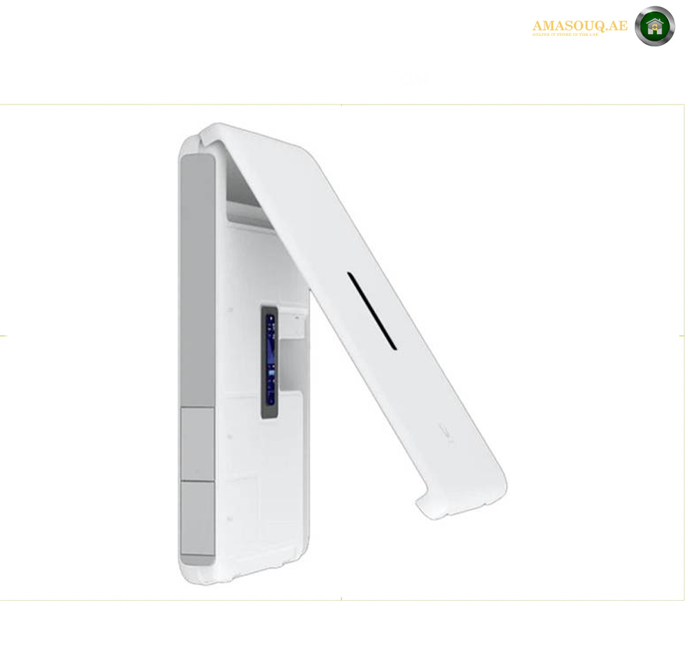 Ubiquiti Networks Dream Wall UniFi Cloud Gateway, 4.7" Touchscreen, ARM Cortex-A57, 4GB RAM, 16GB Storage, Up to 2.7 Gb/s Throughput, WiFi6, Dual-Band, Wall Mount, 300+ Clients, White | UDW