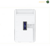 Ubiquiti Networks Dream Wall UniFi Cloud Gateway, 4.7" Touchscreen, ARM Cortex-A57, 4GB RAM, 16GB Storage, Up to 2.7 Gb/s Throughput, WiFi6, Dual-Band, Wall Mount, 300+ Clients, White | UDW