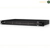 Ubiquiti EdgeSwitch 48 PoE 1U High Rackmount Switch, 48x 10/100/1000 Mb/s, 2x 1/10 Gb/s SFP+, & 2x 1 Gb/s SFP Ethernet Ports, 70Gb/s Non-Blocking Throughput, Black | ES-48-500W