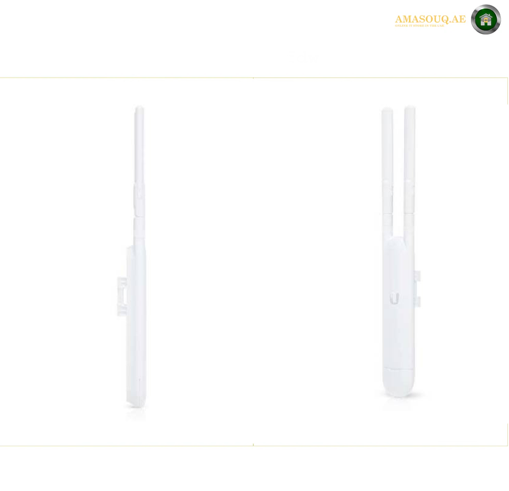 Ubiquiti Networks UAP-AC-M-US UniFi AC Mesh Wide-Area Indoor/Outdoor WiFi 5 Dual-Band Access Point, 182 Meters Range, Powered using PoE, 250+ Connected Devices, Weatherproof, White | UAP-AC-Mesh